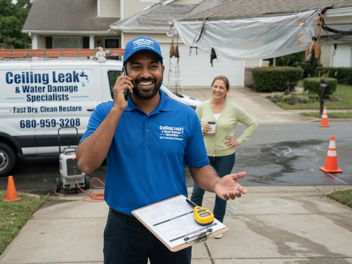 Ceiling Leak Cleanup Athens, OH FAQs